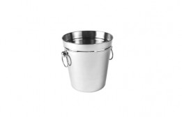 Mini Bucket Silver Chrome