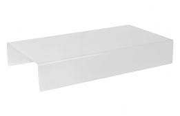 White Plexiglass Box 15'' x 21'' x 4''