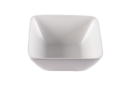 White Square Bowl 6"