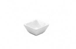 Square White Bowl 2.5" x 2.5" x 1.25"