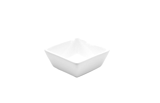 Square White Bowl 3.25" x 3.25" x 1.50"