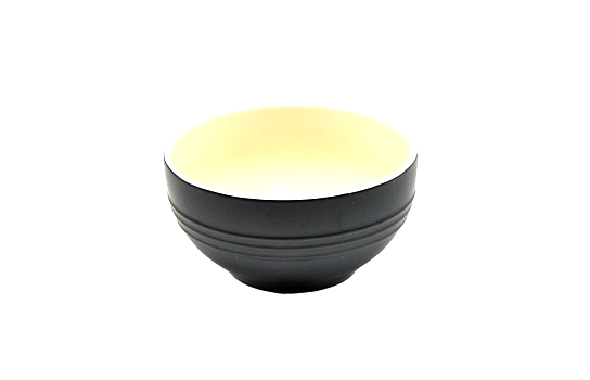 Matt Black Noodle Bowl 6"