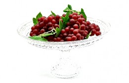 Gala Footed Round Compote 7.75" x 13.25"