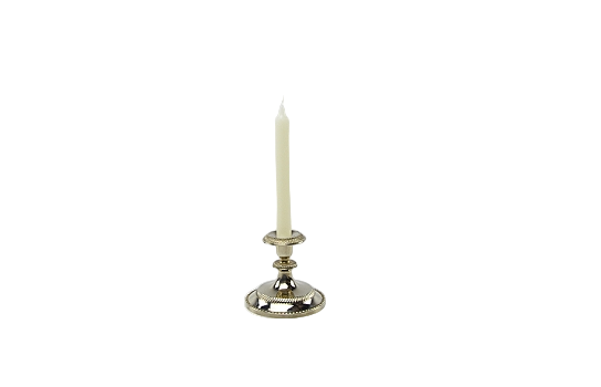 Candlestick Silver 4.5"