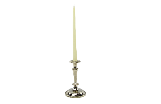 Candlestick Silver 7.5"