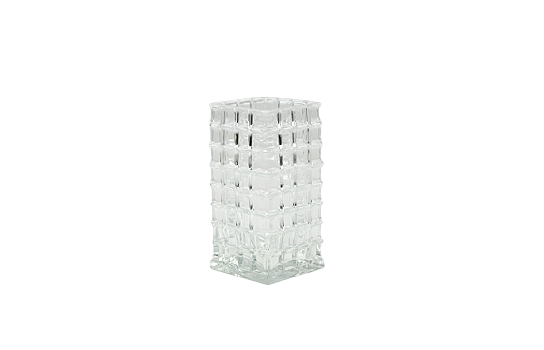 Mission Square Floating Vase 8"