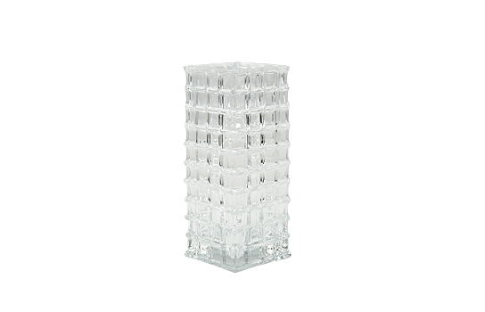 Mission Square Floating Vase 10"