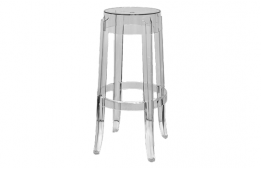 Clear Ghost Bar Stool