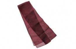 Burgundy Organza Chair Sash