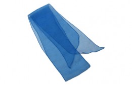 Royal Blue Organza Chair Sash