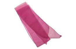 Fuchsia Organza Chair Sash