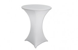 Table Cover Spandex White 40"