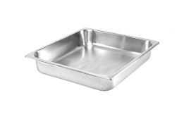 Stainless Steel Food Pan Square 6 Quarts