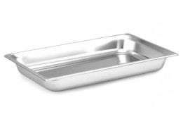 Stainless Steel Food Pan Full Size Rectangular 9 Quarts