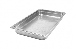 Stainless Steel Food Pan Single 2.5" Deep