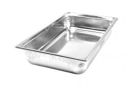 Stainless Steel Water Pan Single 4" Deep