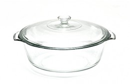 Pyrex Round Dish with Cover 3 Quarts