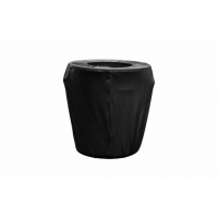 Garbage Can Cover Spandex Black