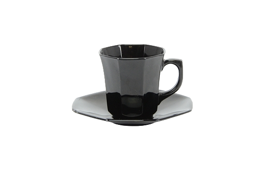 Saucer Nova Black