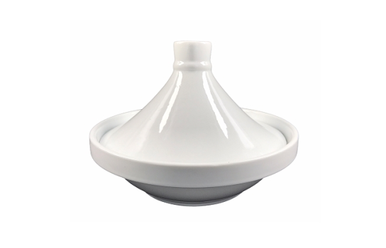 Tajine White Bowl 2 pieces 8.5"