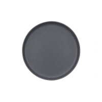 Stoneware Steel Grey Dinner Plate 10.5"