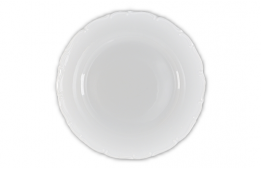 Dinner Plate Christina White 10.5"