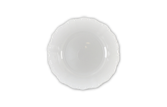 Salad Plate Christina White 7.5"