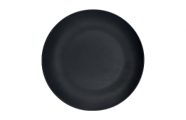 Dinner Plate Trilogy Black 10.5"