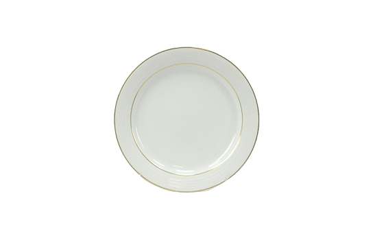 Salad Plate Arctic Gold 8"