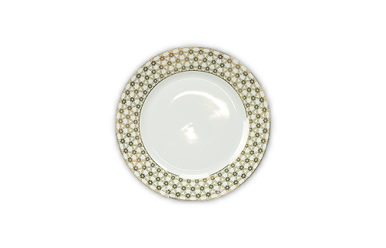 Salad Plate Star Gold 8"