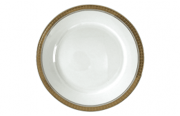 Service Plate Royale Gold 12"