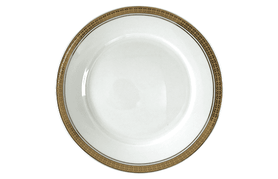 Service Plate Royale Gold 12"