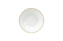 Soup Bowl China Gold