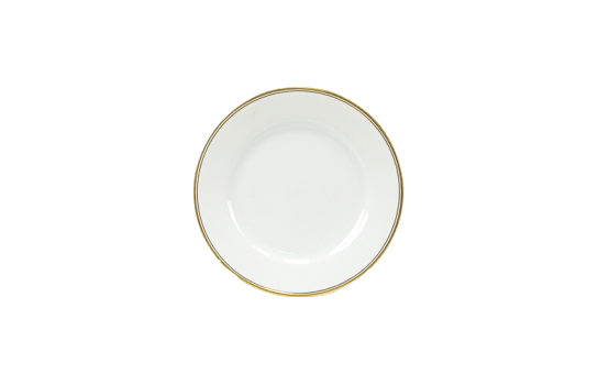 Entree Plate China Gold 6"