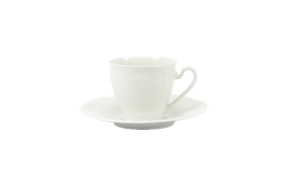 Coffee Saucer Royale White