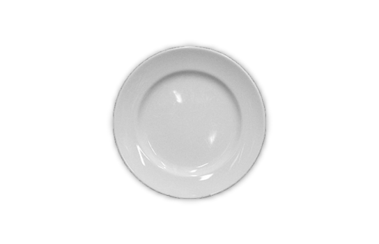 Dessert Plate Contemporary White 6"