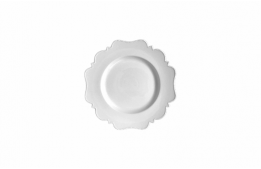 Entree Plate Renaissance White 6.5"