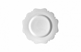 Salad Plate Renaissance White 8.5"