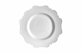 Dinner Plate Renaissance White 10.5"