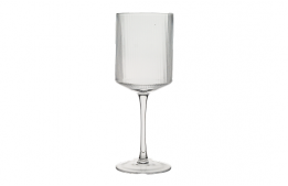 Mondrian Ribbed Wine Glass 16 Oz.