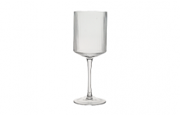 Mondrian Ribbed Wine Glass 12 Oz.