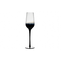 Napa Champagne Glass Gradiant Silver 7 Oz.