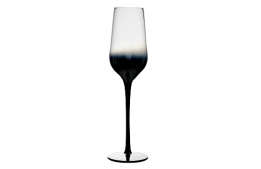 Napa Champagne Glass Gradiant Silver 7 Oz.