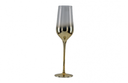 Napa Champagne Glass Gradiant Gold 7 Oz.