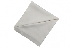 Napkin Satin Ivory Stripe 