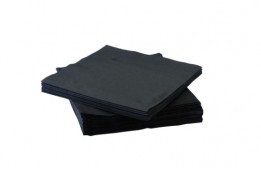 Paper Napkin 2 Ply Black (Pack of 50)