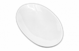 Platter Oval Brigitte White 8" x 16"