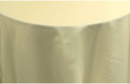 Tablecloth Chiffon Ivory 118" Round