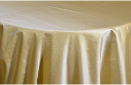 Tablecloth Sparkle Gold 120" Round