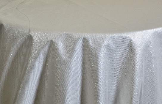 Tablecloth Sparkle Ivory 120" Round